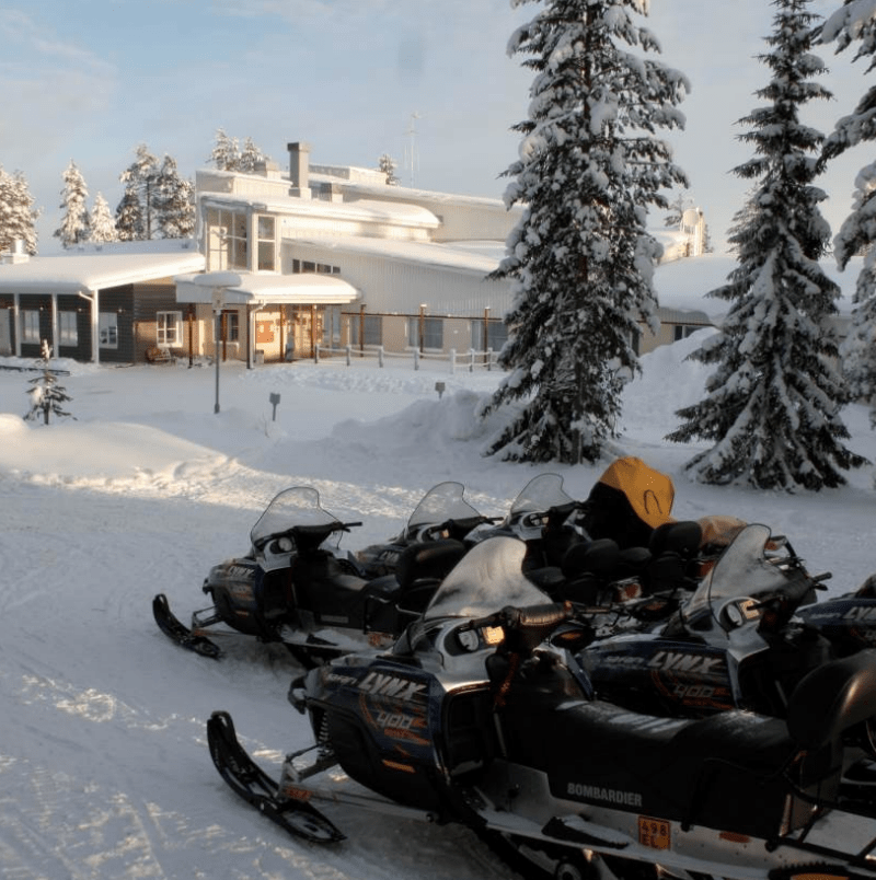 Winter Adventure Finland Snowmobile